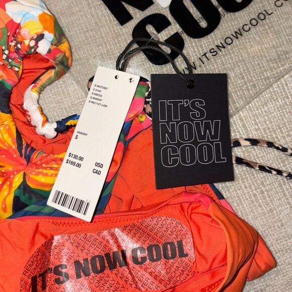 Free People Its Now Cool Loro Strapless One Piece Swimsuit Cutout Small NEW NWT - Picture 10 of 12